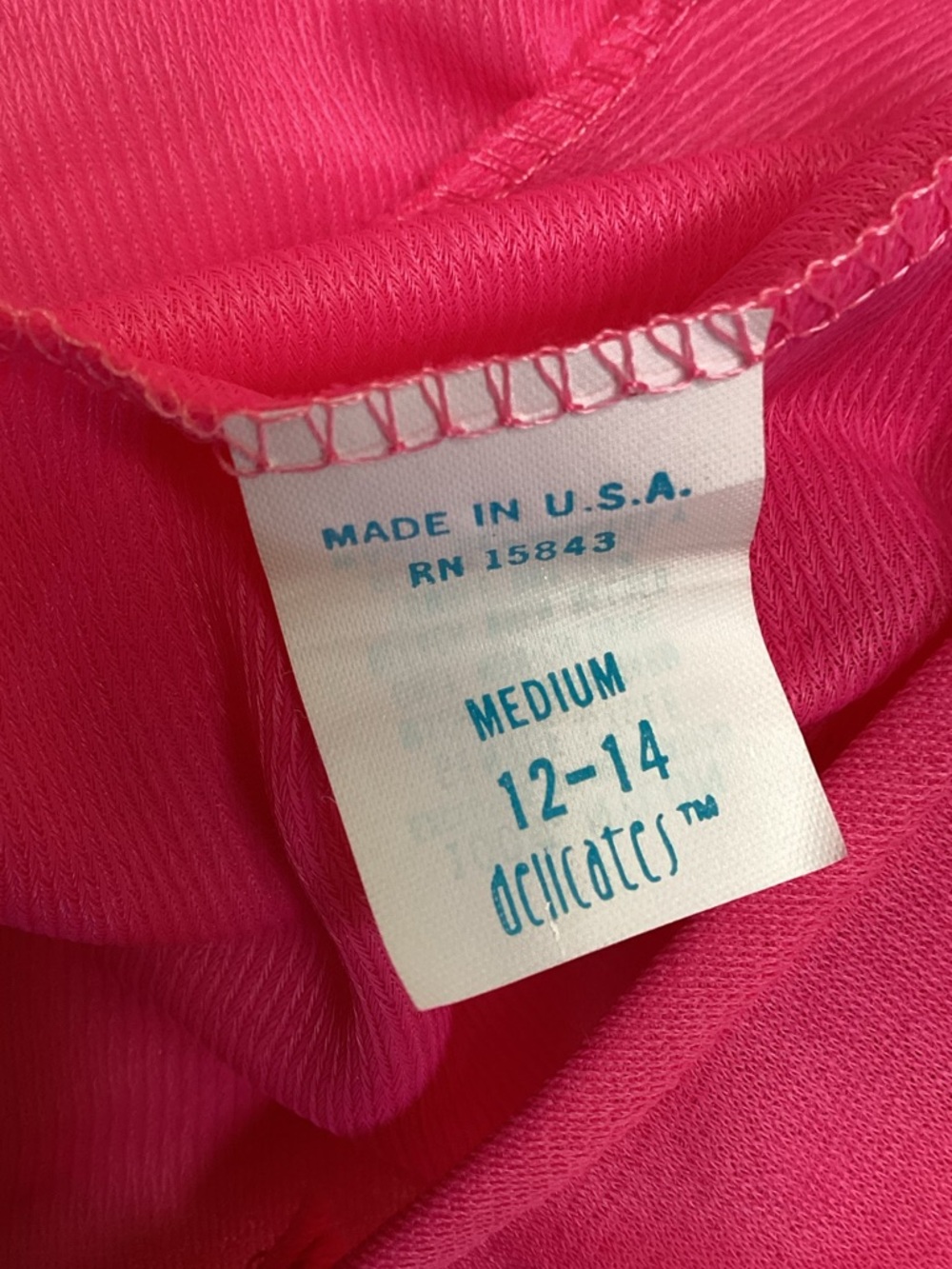 Vintage 100% Nylon Pink Nightgown Negligee - Picture 4 of 12